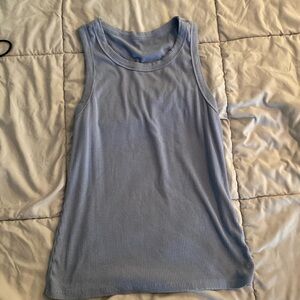 Large light blue tank top